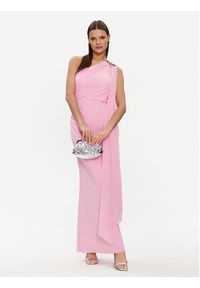 Rinascimento Sukienka wieczorowa CFC0117713003 Różowy Regular Fit. Kolor: różowy. Materiał: syntetyk. Styl: wizytowy #2
