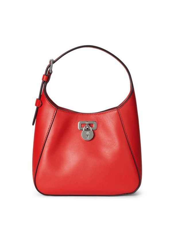 Lauren Ralph Lauren - LAUREN RALPH LAUREN Torebka 431966750007 Czerwony. Kolor: czerwony. Materiał: skórzane