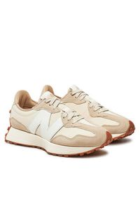 New Balance Sneakersy MS327ASL Beżowy. Kolor: beżowy. Materiał: zamsz, skóra #5