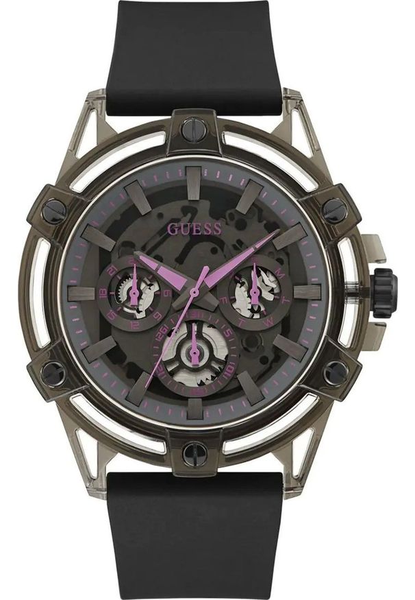 Zegarek damski Guess GW0032G2 czarny. Kolor: czarny
