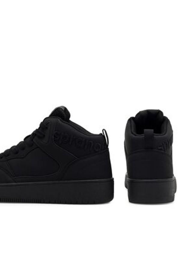 Sprandi Sneakersy HEAT MID MPRS-2022M03108-2 Czarny. Kolor: czarny. Materiał: syntetyk