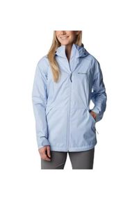 columbia - Kurtka uniwersalna damska Columbia 2071433477. Typ kołnierza: kaptur. Kolor: niebieski. Materiał: syntetyk. Sport: turystyka piesza #1