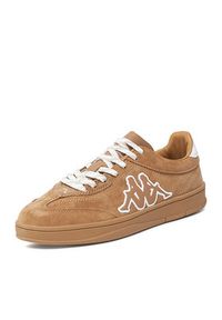 Kappa Sneakersy CEO-FC-24880H Brązowy. Kolor: brązowy. Materiał: skóra, zamsz #5