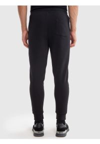 Big-Star - Spodnie męskie dresowe czarne Wladorp 906. Kolor: czarny. Materiał: dresówka. Wzór: ze splotem #4