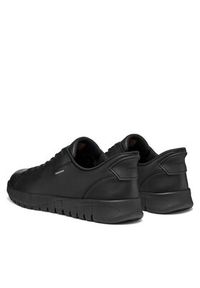 Geox Sneakersy U Flextride Plus U65MAA 0009B C9999 Czarny. Kolor: czarny. Materiał: skóra #4