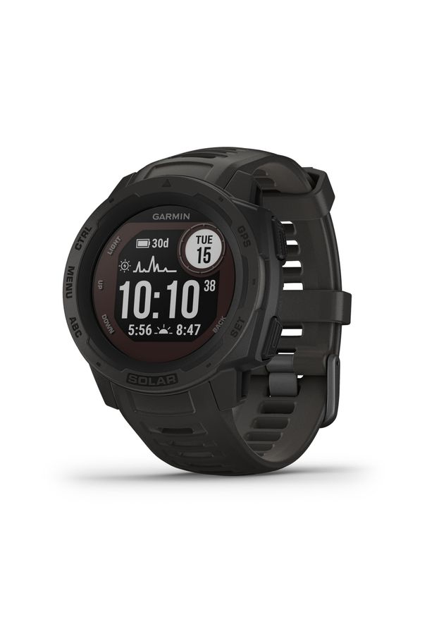 GARMIN - Zegarek do biegania z GPS Garmin Instinct Solar