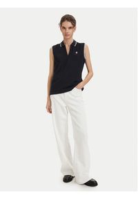 Beverly Hills Polo Club Polo P-SS26W-P0022 Granatowy Regular Fit. Typ kołnierza: polo. Kolor: niebieski. Materiał: bawełna #4