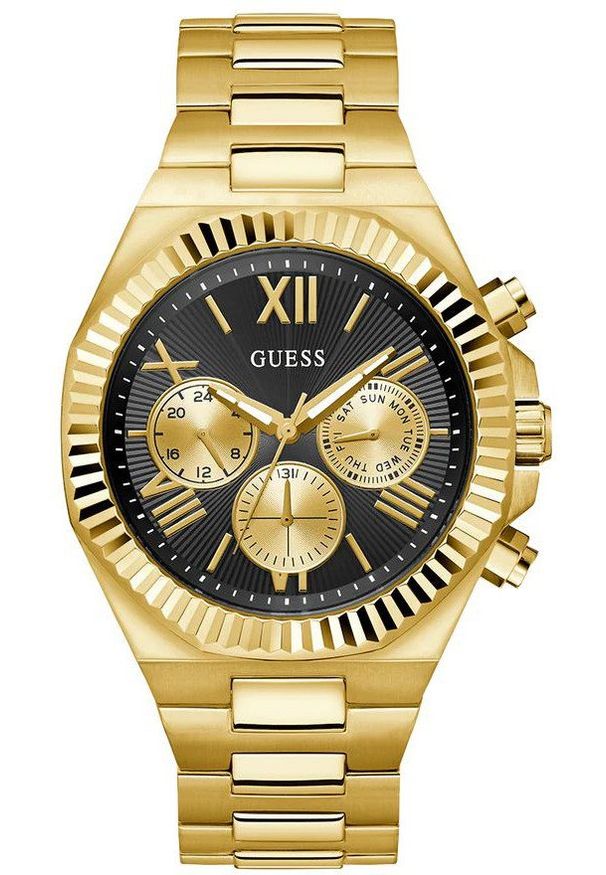Zegarek męski Guess GW0703G5 złoty. Kolor: złoty