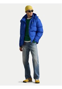 Polo Ralph Lauren Kurtka puchowa 710968278008 Niebieski Regular Fit. Typ kołnierza: polo. Kolor: niebieski. Materiał: syntetyk #6