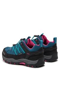 CMP Trekkingi Kids Rigel Low Trekking Shoes Wp 3Q13244 Niebieski. Kolor: niebieski. Materiał: zamsz, skóra. Sport: turystyka piesza