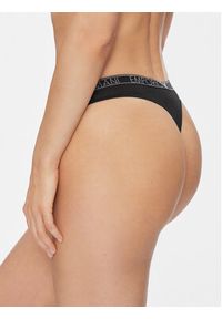 Emporio Armani Underwear Komplet 2 par stringów 163333 4R223 00020 Czarny. Kolor: czarny. Materiał: bawełna