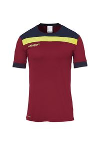UHLSPORT - Polo Uhlsport Offense 23. Typ kołnierza: polo. Kolor: czerwony, niebieski, różowy, wielokolorowy. Materiał: materiał. Sport: piłka nożna