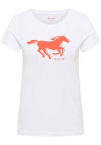 Damski T-Shirt Mustang Style Loa General White 1016508 2045 #3