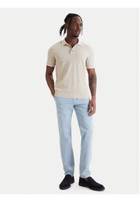 BOSS Polo Parlay 190 50494697 Beżowy Regular Fit. Typ kołnierza: polo. Kolor: beżowy. Materiał: bawełna #4