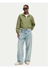 Tommy Jeans Kurtka przejściowa DW0DW22325 Zielony Regular Fit. Kolor: zielony. Materiał: syntetyk #4