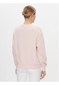 TOMMY HILFIGER - Tommy Hilfiger Bluza Flag Script WW0WW41758 Różowy Regular Fit. Kolor: różowy. Materiał: bawełna