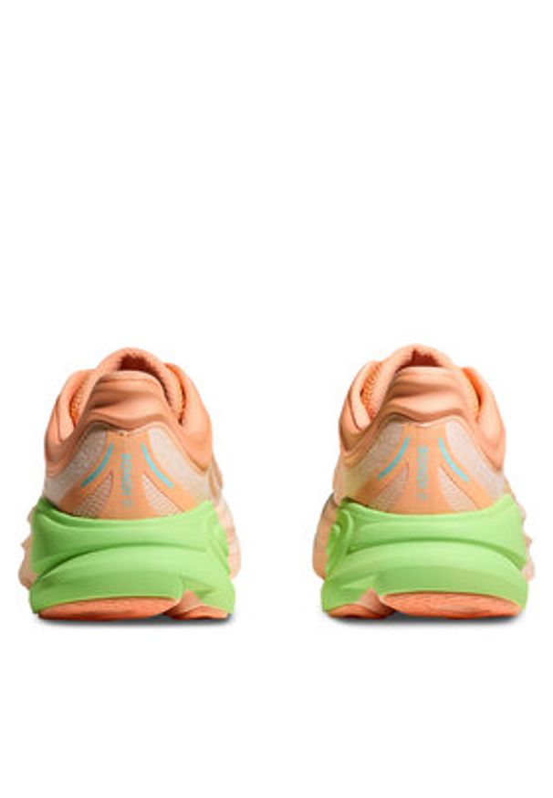 HOKA - Hoka Buty do biegania Bondi 9 1162011 Pomarańczowy. Kolor: pomarańczowy. Materiał: materiał