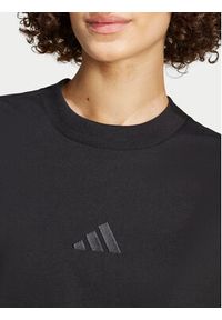 Adidas - adidas T-Shirt ALL SZN IX3808 Czarny Loose Fit. Kolor: czarny. Materiał: bawełna #5