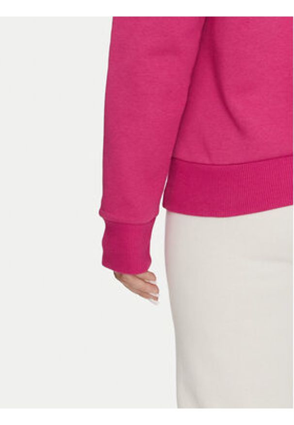 Reebok Bluza Identity Big Logo Fleece Crew 100075949 Różowy Regular Fit. Kolor: różowy. Materiał: syntetyk