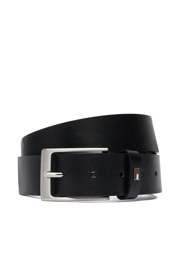 TOMMY HILFIGER - Pasek Tommy Hilfiger. Kolor: czarny