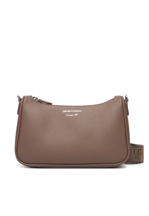 Emporio Armani Torebka EW000539 AF12036 M1057 Beżowy. Kolor: beżowy. Materiał: skórzane