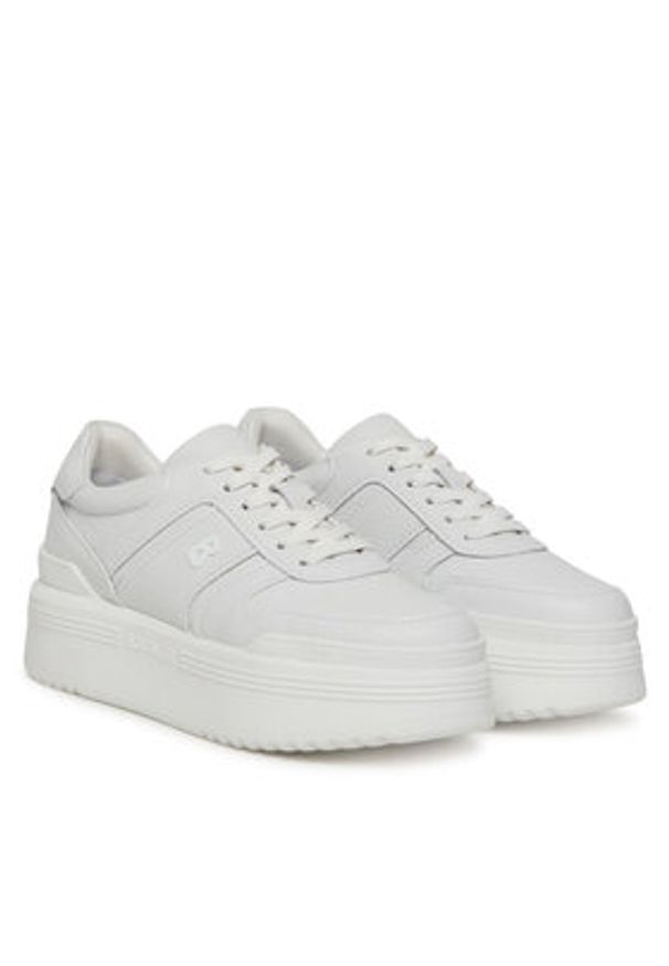 Bogner Sneakersy New York 1 B 22520315 Biały. Kolor: biały. Materiał: skóra