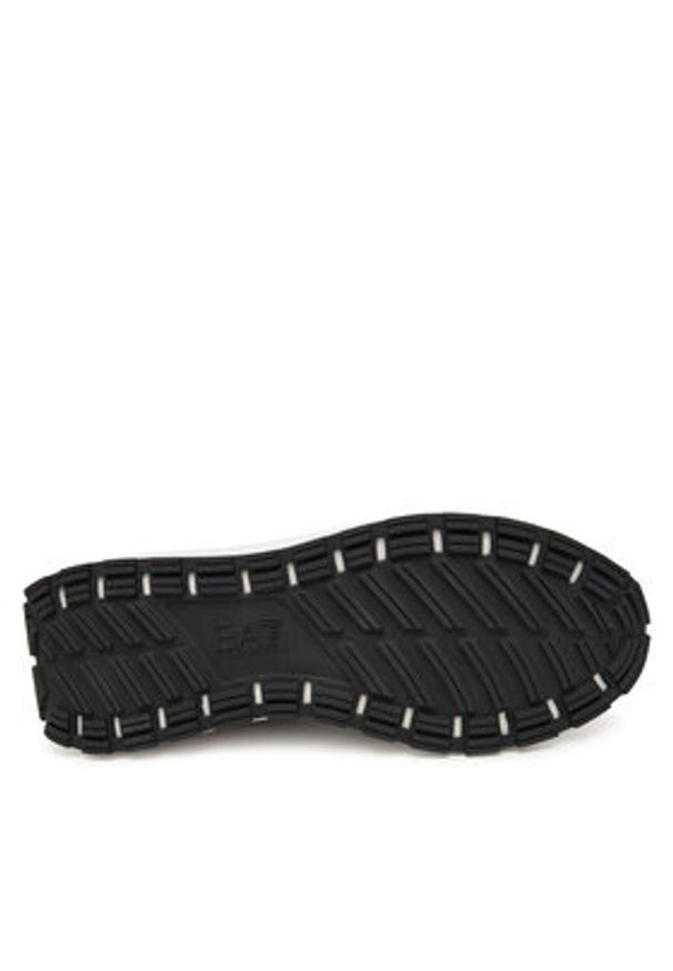 EA7 Emporio Armani Sneakersy 7X000341 AF18616 MC001 Czarny. Kolor: czarny. Materiał: zamsz, skóra