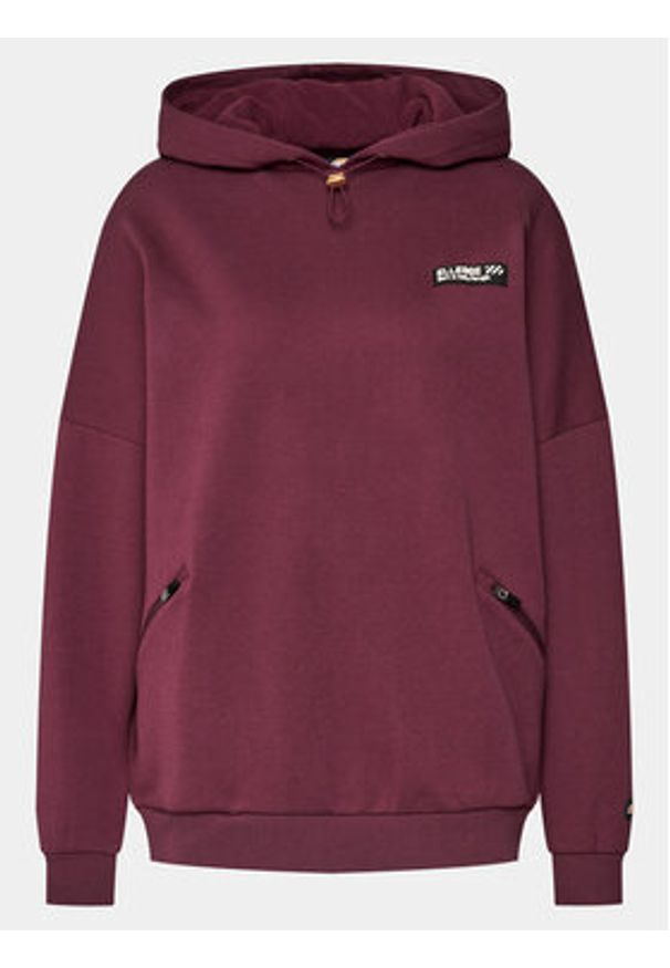 Ellesse Bluza Semprevisa Oh SGP15848 Bordowy Relaxed Fit. Kolor: czerwony. Materiał: bawełna