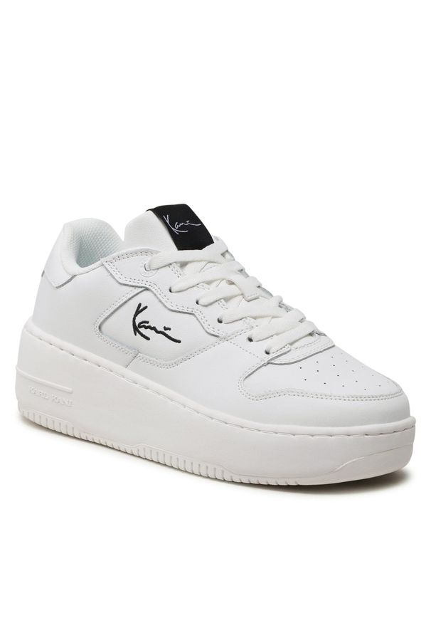 Sneakersy Karl Kani Kani 89 Up Heel 1180795 White/Black. Kolor: biały. Materiał: skóra