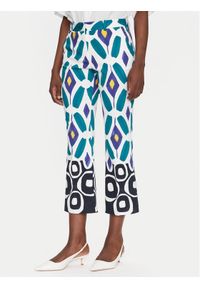 Luisa Spagnoli Spodnie materiałowe Asterisco 542057 Niebieski Regular Fit. Kolor: niebieski. Materiał: bawełna #1