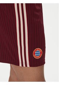 Adidas - adidas Szorty sportowe FC Bayern Terrace JF0598 Czerwony Loose Fit. Kolor: czerwony. Materiał: syntetyk #3