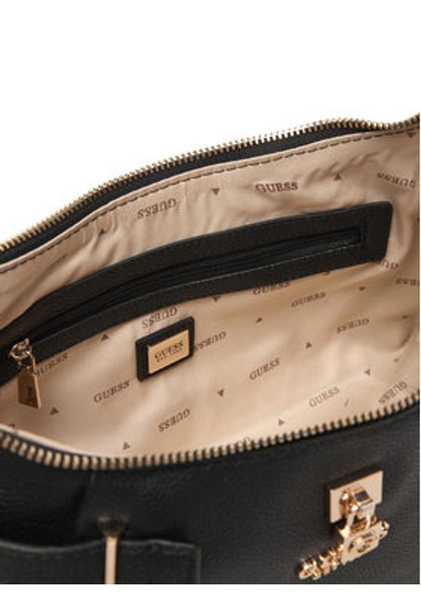 Guess Torebka Yesba HWBG78 33180 Czarny. Kolor: czarny. Materiał: skórzane