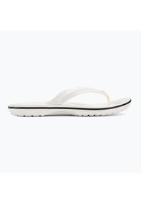 Japonki Crocs Crocband Flip. Kolor: biały. Materiał: materiał, syntetyk