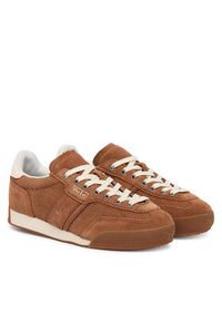 Polo Ralph Lauren Sneakersy Hester Trainer 804P01365002 Brązowy. Kolor: brązowy. Materiał: zamsz, skóra #4