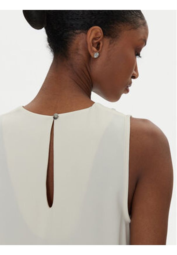 Rinascimento Bluzka CFC0122465003 Écru Regular Fit. Materiał: syntetyk