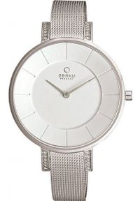Zegarek OBAKU Zegarek damski Obaku Denmark V158LECIMC srebrny. Kolor: srebrny #1