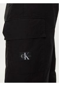 Calvin Klein Jeans Joggery Utility J30J325616 Czarny Regular Fit. Kolor: czarny. Materiał: bawełna #5