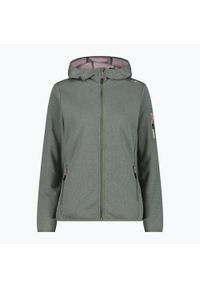 Bluza trekkingowa damska CMP Zip Hood. Kolor: zielony