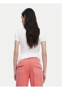 Desigual T-Shirt Collection 25SWTKAC Biały Regular Fit. Kolor: biały. Materiał: bawełna #2