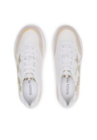 Patrizia Pepe Sneakersy PJ206.27 S Biały. Kolor: biały. Materiał: materiał #5