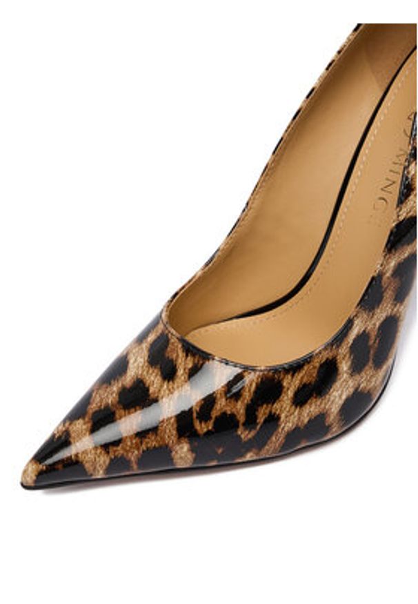 Eva Minge Szpilki EO-SKYE-1643-1 Brązowy. Kolor: brązowy. Materiał: skóra. Obcas: na szpilce