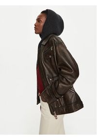 Pinko - PINKO Balaklawa Balaclava 104327 A27B Szary. Kolor: szary. Materiał: materiał #3