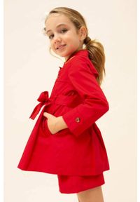 Mayoral płaszcz dziecięcy kolor czerwony. Okazja: na co dzień. Kolor: czerwony. Styl: casual #5