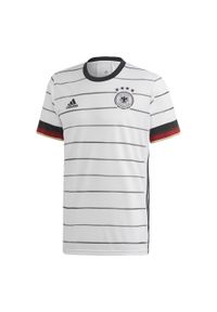 Adidas - Koszulka domowa Allemagne 2020. Kolor: wielokolorowy, biały, czarny. Sport: piłka nożna #1