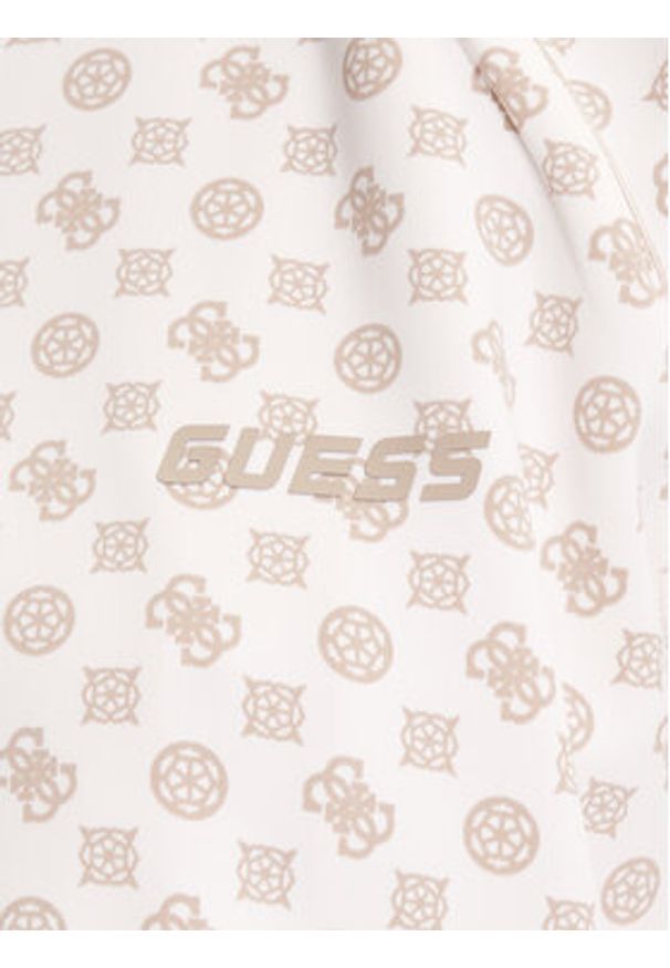 Guess Bluza V5YQ03 KB212 Écru Regular Fit. Materiał: syntetyk