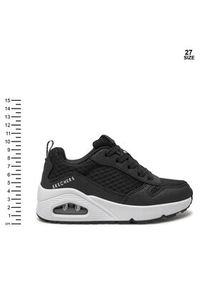 skechers - Skechers Sneakersy 403667L BLK Czarny. Kolor: czarny. Materiał: mesh, materiał #5