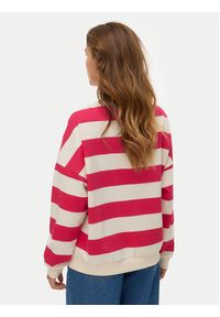 Vero Moda Bluza Viola 10338440 Różowy Regular Fit. Kolor: różowy. Materiał: bawełna #6