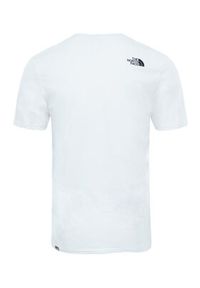 The North Face T-Shirt Easy NF0A2TX3 Biały Regular Fit. Kolor: biały. Materiał: bawełna #6