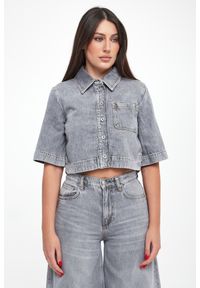 Liu Jo - Koszula damska jeansowa LIU JO. Materiał: jeans #5