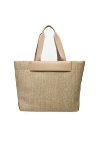 Calvin Klein Torebka Ck Raffia Large Shopper K60K613025 Beżowy. Kolor: beżowy #5